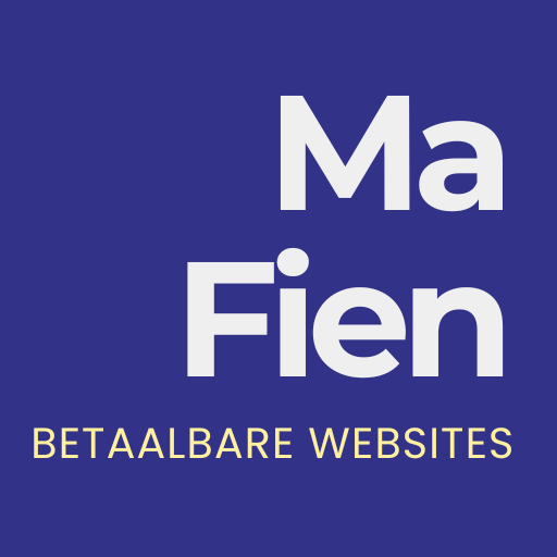 Logo van MaFien, een bedrijf dat betaalbare websites ontwikkelt